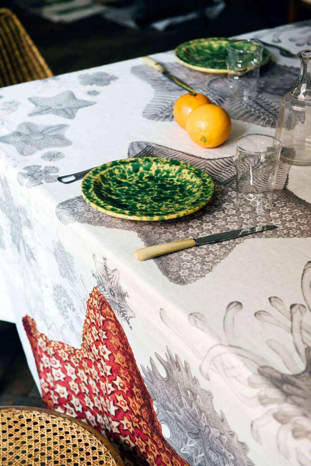 Tablecloths «Asterias» 100% Made in Italy - The Napking