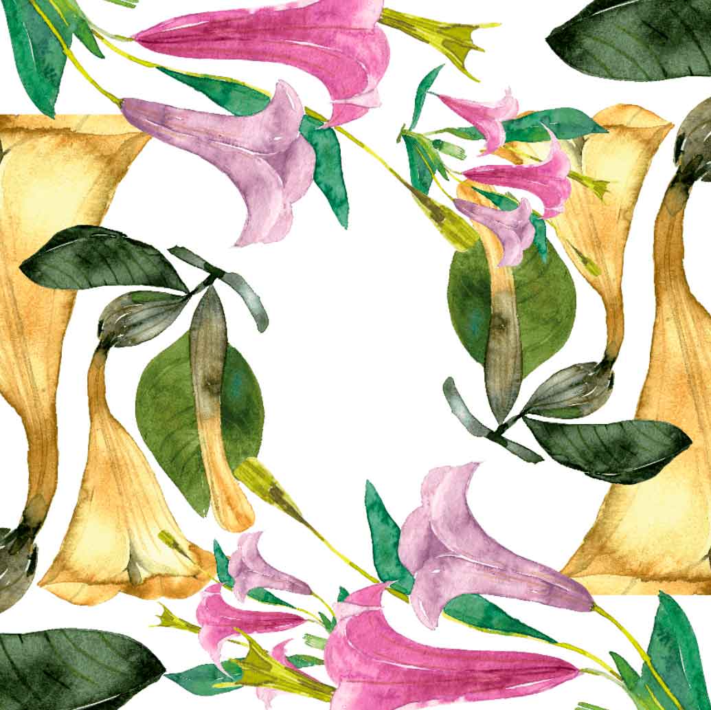 Tablecloths «Datura» 100% Made in Italy - The Napking