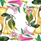 Tablecloths «Datura» 100% Made in Italy - The Napking