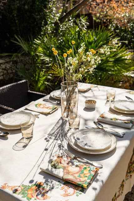 Tablecloths «Medoro» 100% Made in Italy