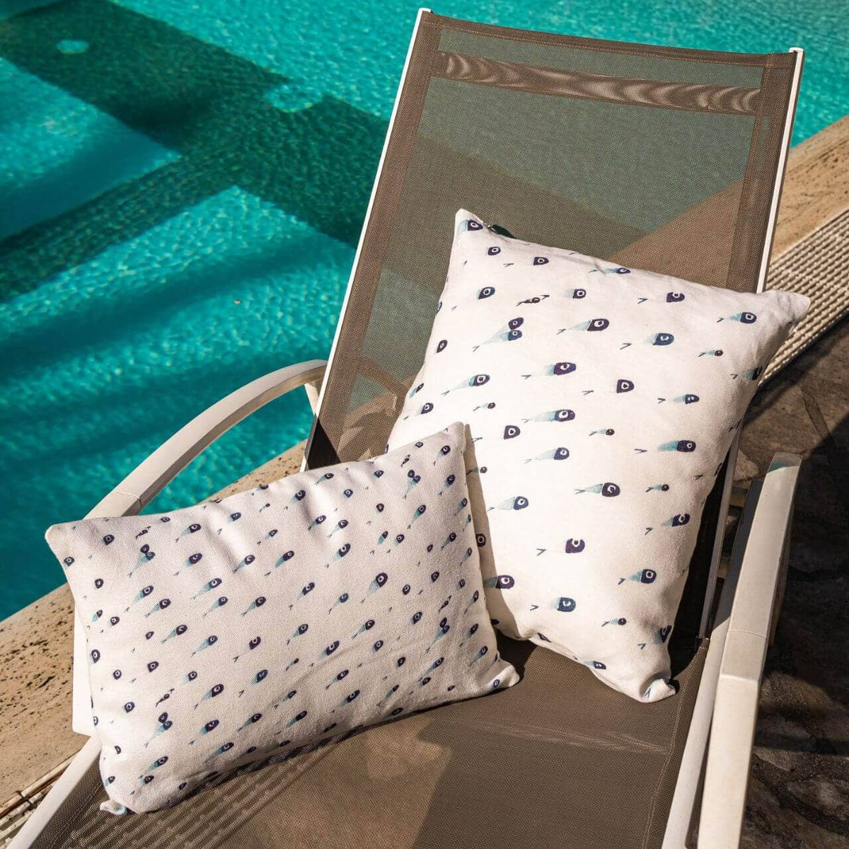 Kissen «Aequor», 100% Made in Italy - The Napking
