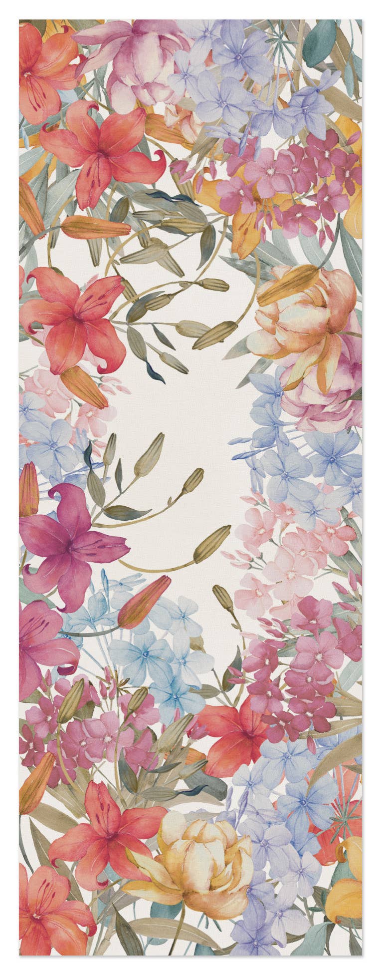 lino premium Runner «Oleandro» 100% Made in Italy - The Napking