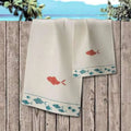 Towels Set «Koi» 100% Made in Italy - The Napking