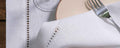 Elsie Set of 2 Hand-Embroidered Manteles individuales and 2 Servilletas 100% Linen