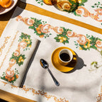 Set aus 4 Tischsets «Medoro» Leinen 100% Made in Italy - The Napking