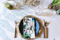 Set of 4 Napkins «Caccia» 100% Made in Italy The Napking