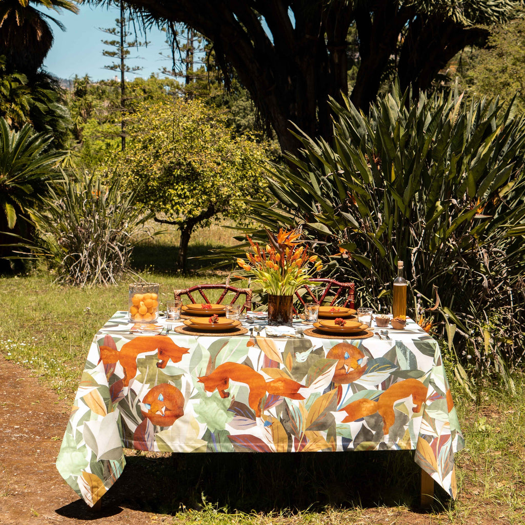 Satin Tablecloth «Titou» 100% Made in Italy
