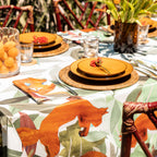 Satin Tablecloth «Titou» 100% Made in Italy The Napking