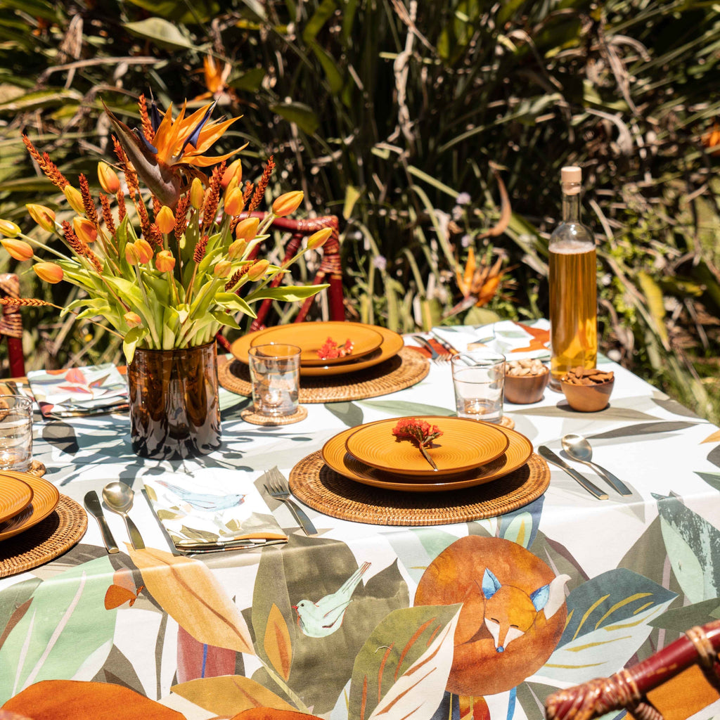 Satin Tablecloth «Titou» 100% Made in Italy