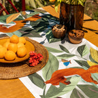 Cotton Satin Runner «Titou» 100% Made in Italy The Napking