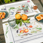 Set aus 4 Tischsets «Anselmus» 100% Made in Italy The Napking