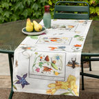 Linen Runner «Anselmus» 100% Made in Italy The Napking