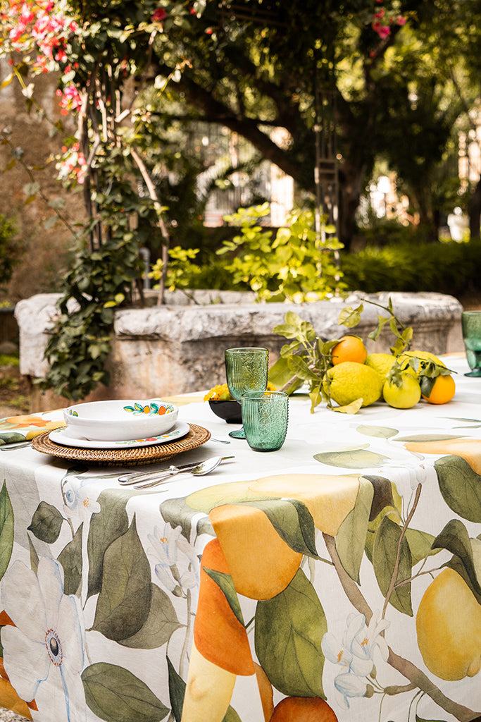 Linen Tablecloth Amalfi 100% Made in Italy