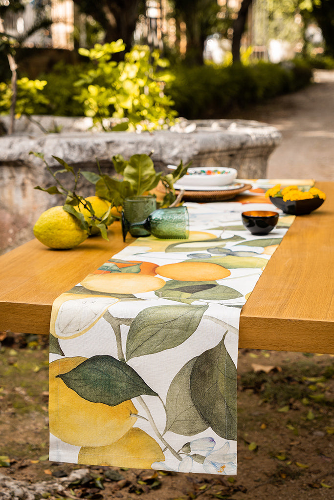 Pure Linen Runner Amalfi