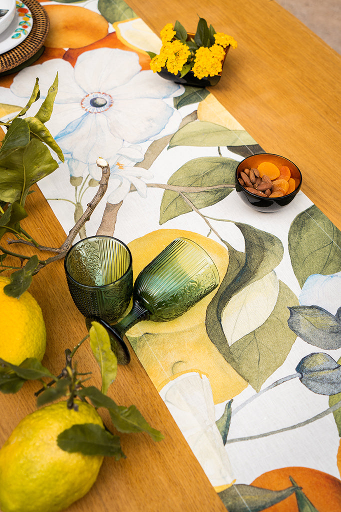 Pure Linen Runner Amalfi