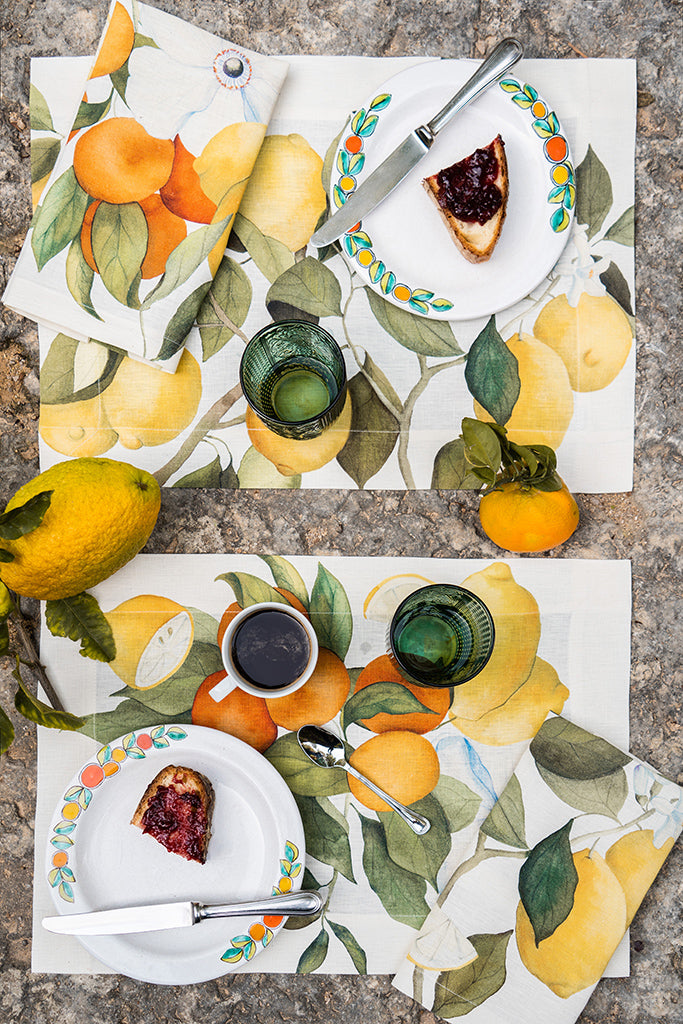 Set of 4 Placemats Amalfi Linen