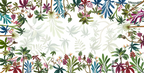 Satin Mantels «Amazzonia» 100% Made in Italy The Napking
