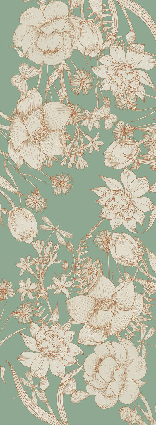 Cotton Satin Runner «Amelie» 100% Made in Italy