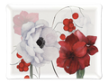 Anemoni Acrylic Tray with Printed Linen | Made in France