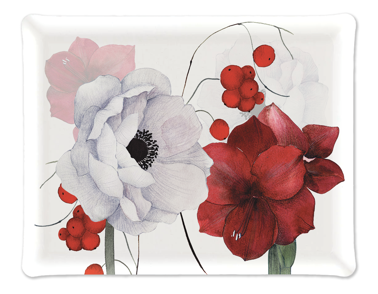 Tray «Anemoni», 100% Made in Italy - The Napking