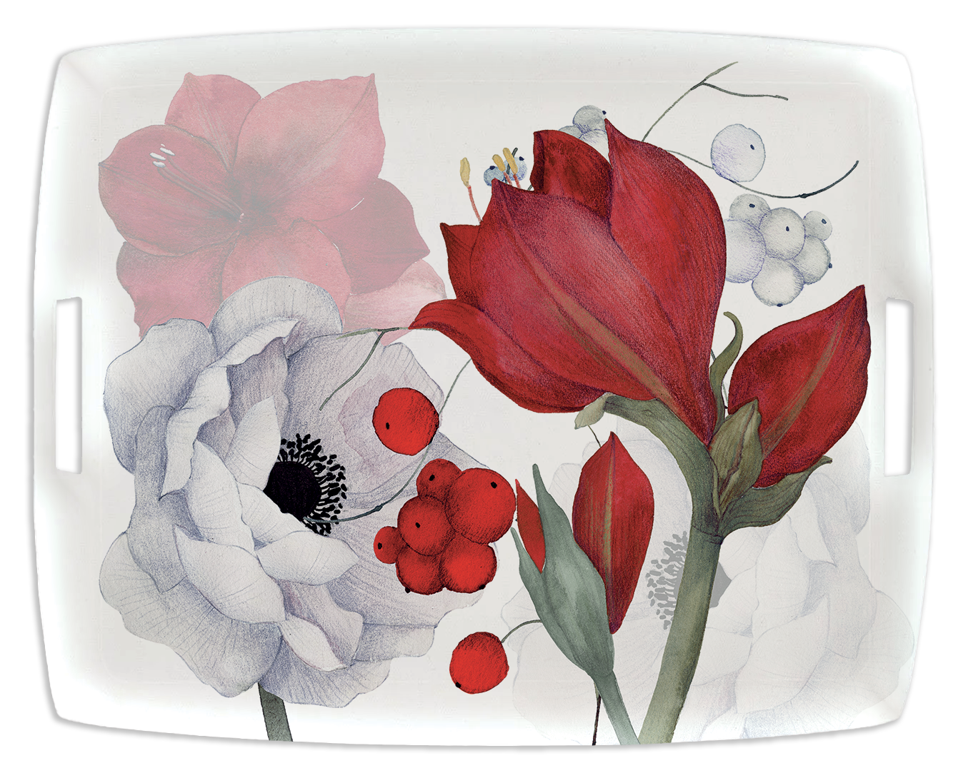 Tray «Anemoni», 100% Made in Italy - The Napking