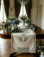 Chemin de table en lin «Armida» 100% Made in Italy