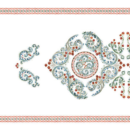 Linen Runner «Armida» 100% Made in Italy