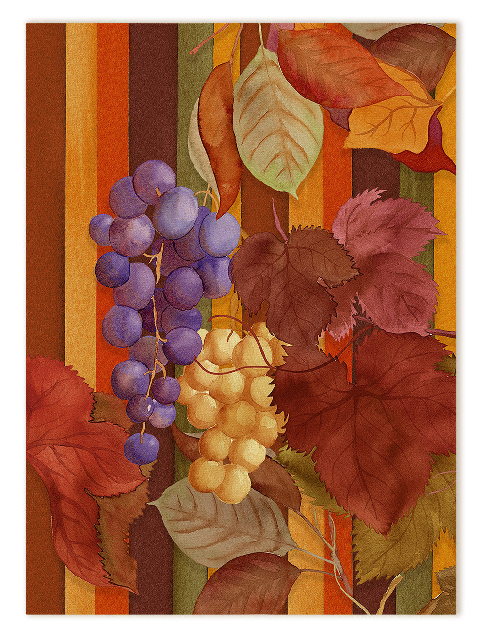 Kitchen Towels «Bacco», 100% Made in Italy - The Napking