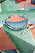 Set aus 4 Servietten Premium-Leinen Basket