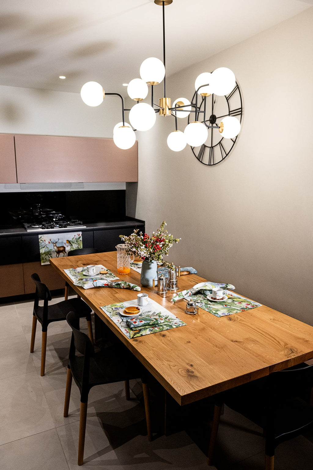 Set of 4 Placemats «Beaumont» Linen 100% Made in Italy - The Napking