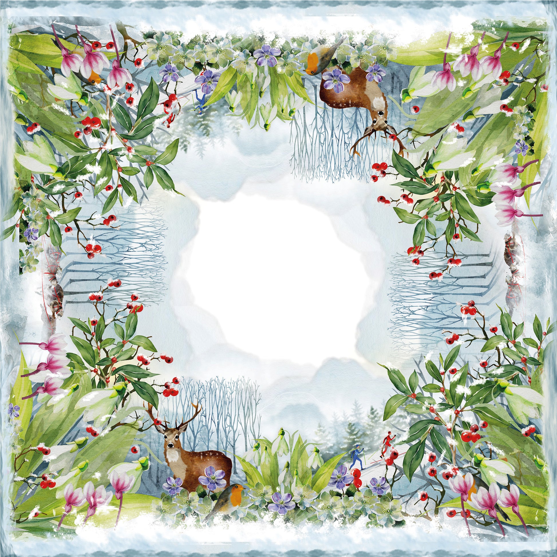 Linen Tablecloth «Beaumont», 100% Made in Italy - The Napking