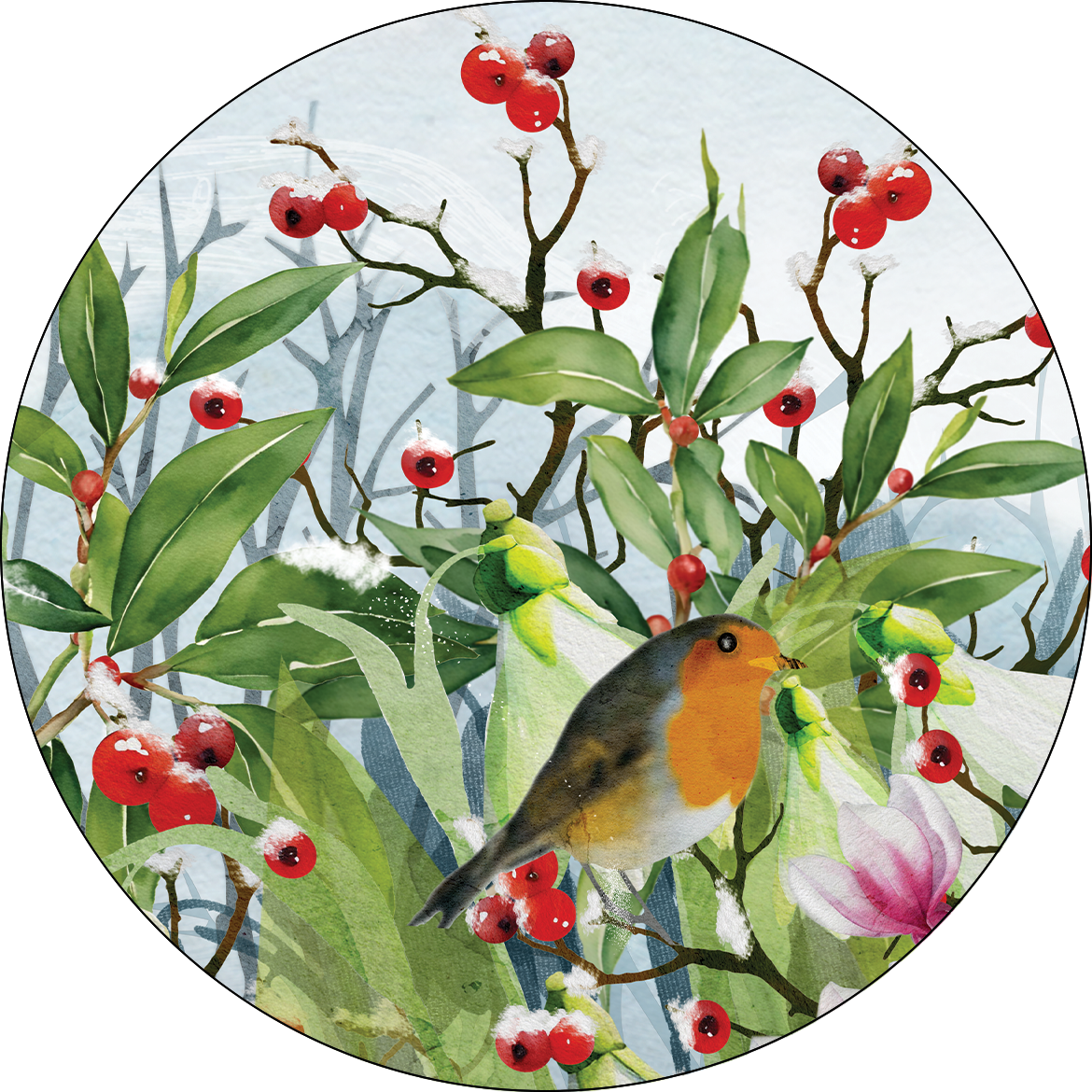 Set of 2 coasters «Beaumont» wood cork – 100% Made in Italy The Napking