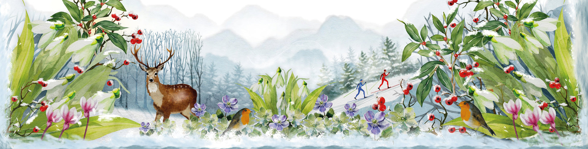 Pure Linen Runner «Beaumont» 100% Made in Italy - The Napking