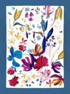 Torchons Bloom Art, lin haut de gamme 100% Made in Italy
