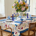 Bloom Art Premium Linen Tablecloth