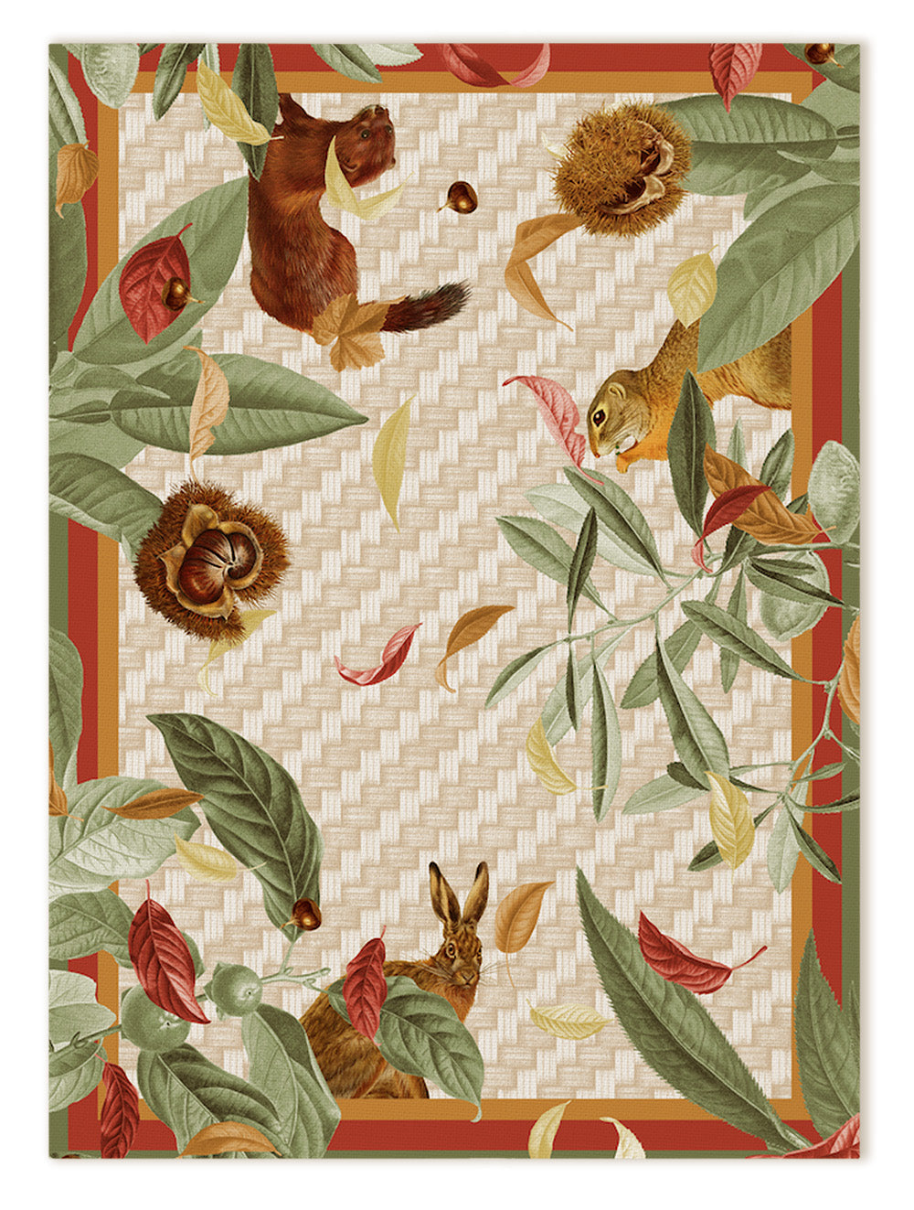 Kitchen Towels «Bosco», 100% Made in Italy The Napking