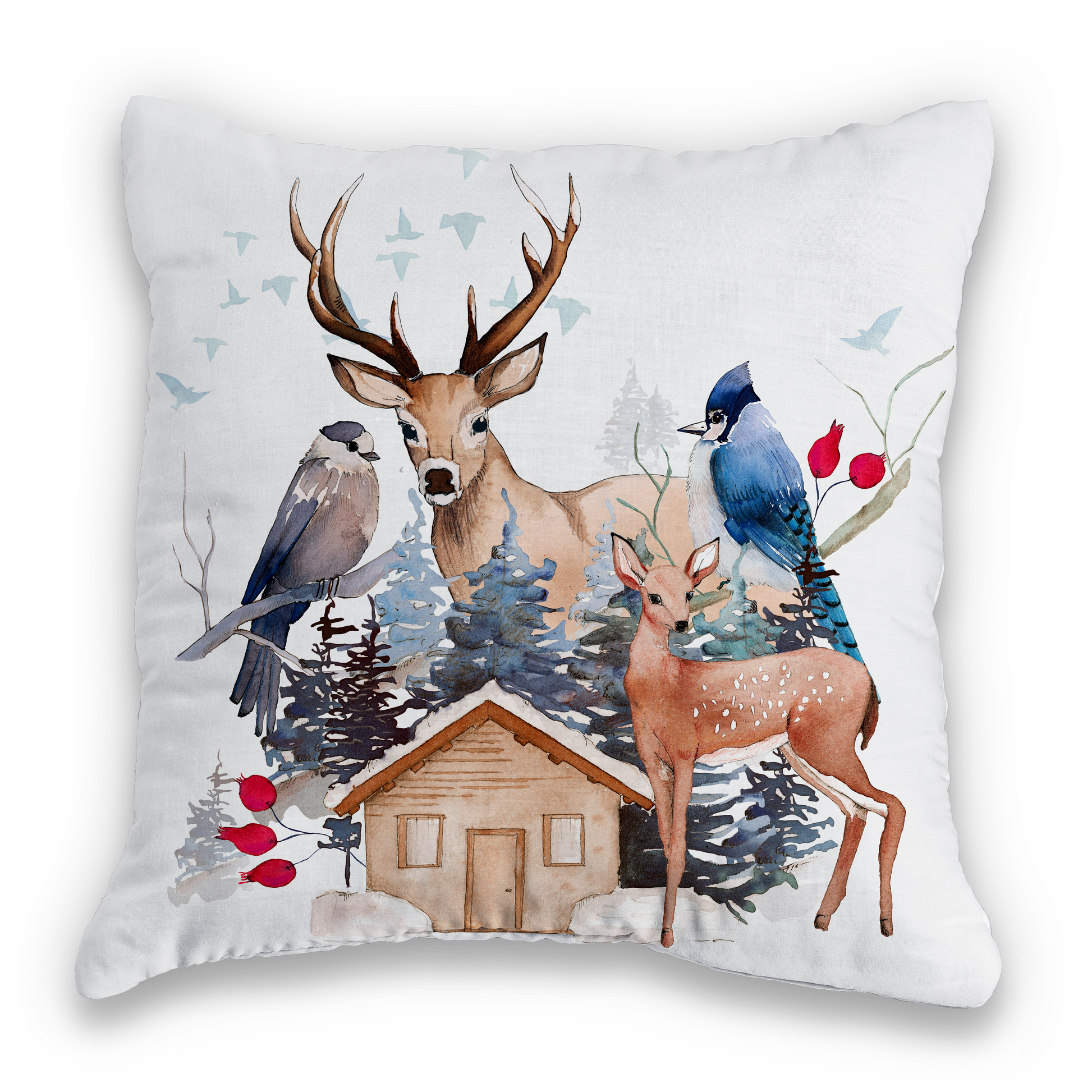 Velvet Cushion Buck 100% Made in Italy - The Napking