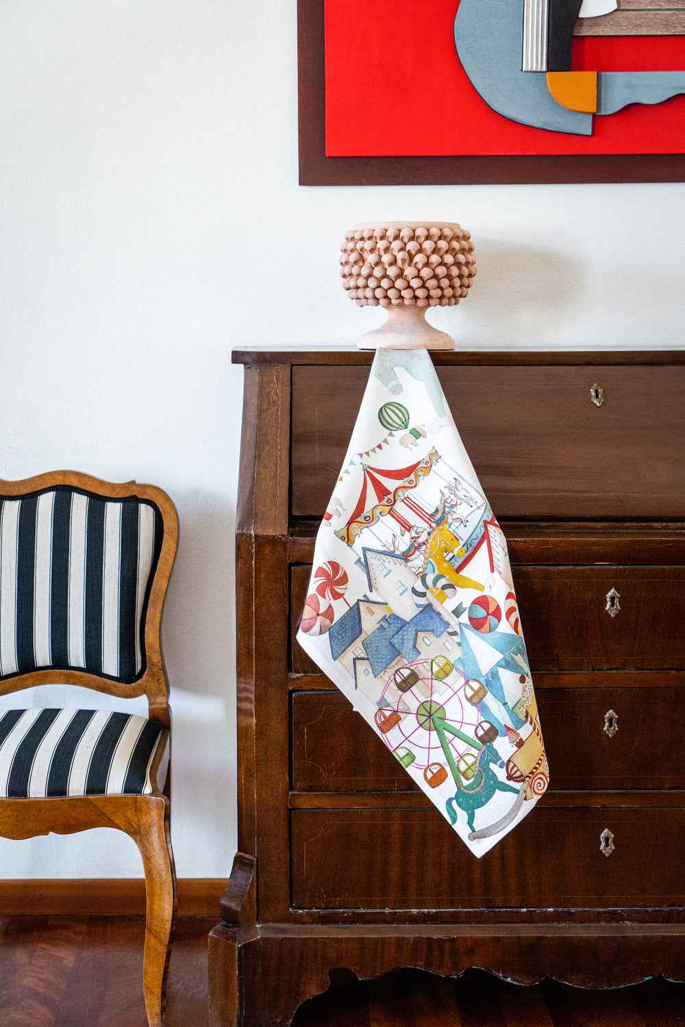 Kitchen Towels Circus 100% Made in Italy