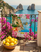 Kitchen Towels Capri, 100% Made in Italy