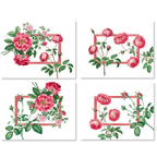 Cecile Lot de 4 sets de table lin haut de gamme