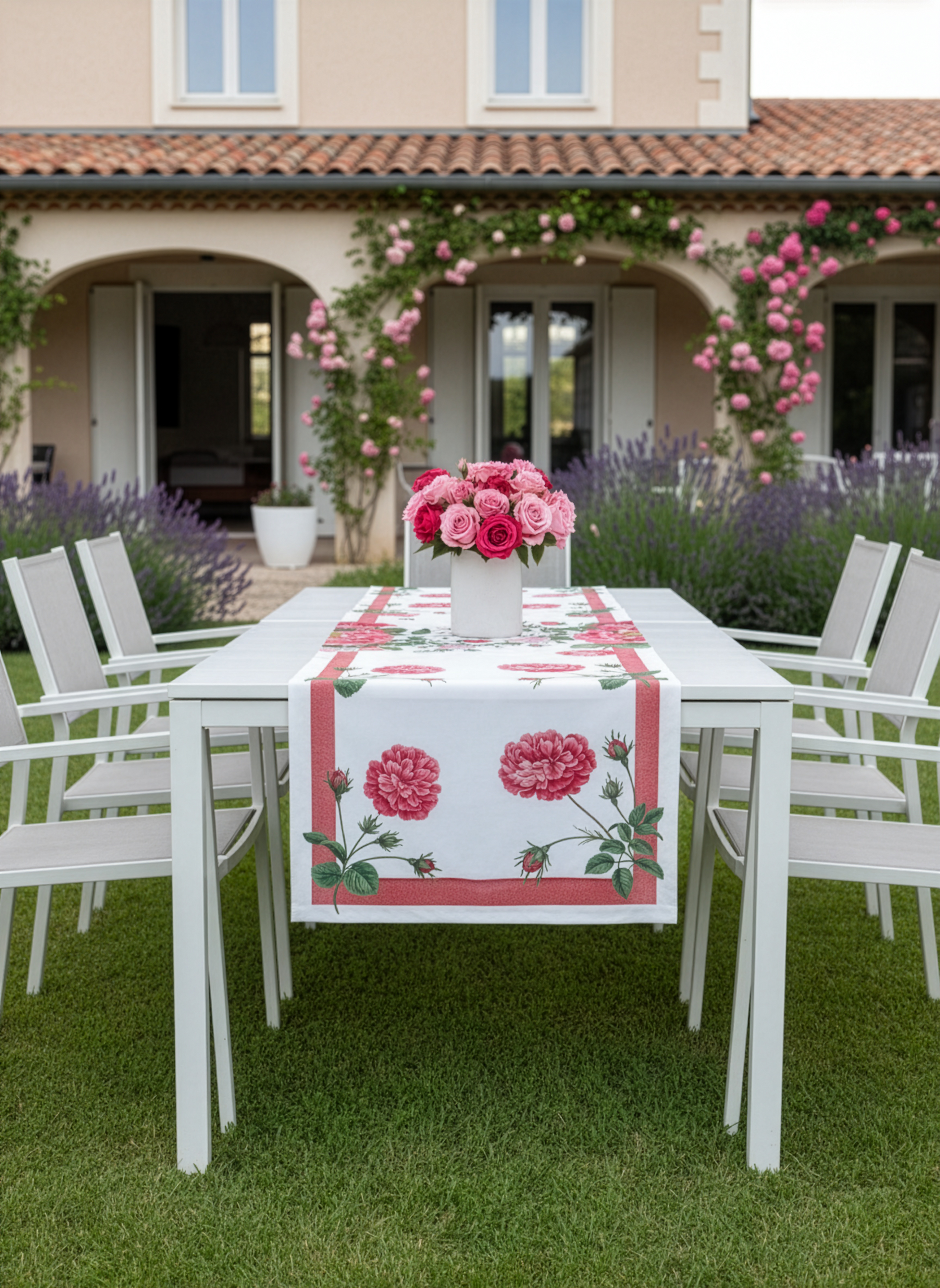 Cecile Premium Linen Runner