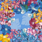 Satin-Tischdecke «Cocorite» 100% Made in Italy The Napking