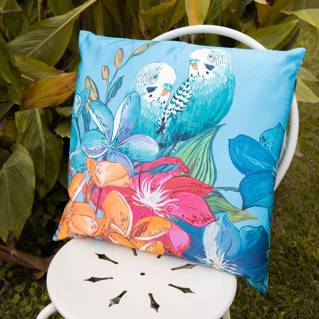 Cushion «Cocorite», 100% Made in Italy - The Napking