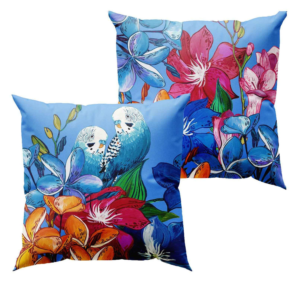 Cushion «Cocorite», 100% Made in Italy - The Napking