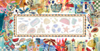 Satin-Tischdecke «Collage» 100% Made in Italy - The Napking