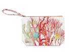 Cotton Pochette «Corals», 100% Made in Italy - The Napking