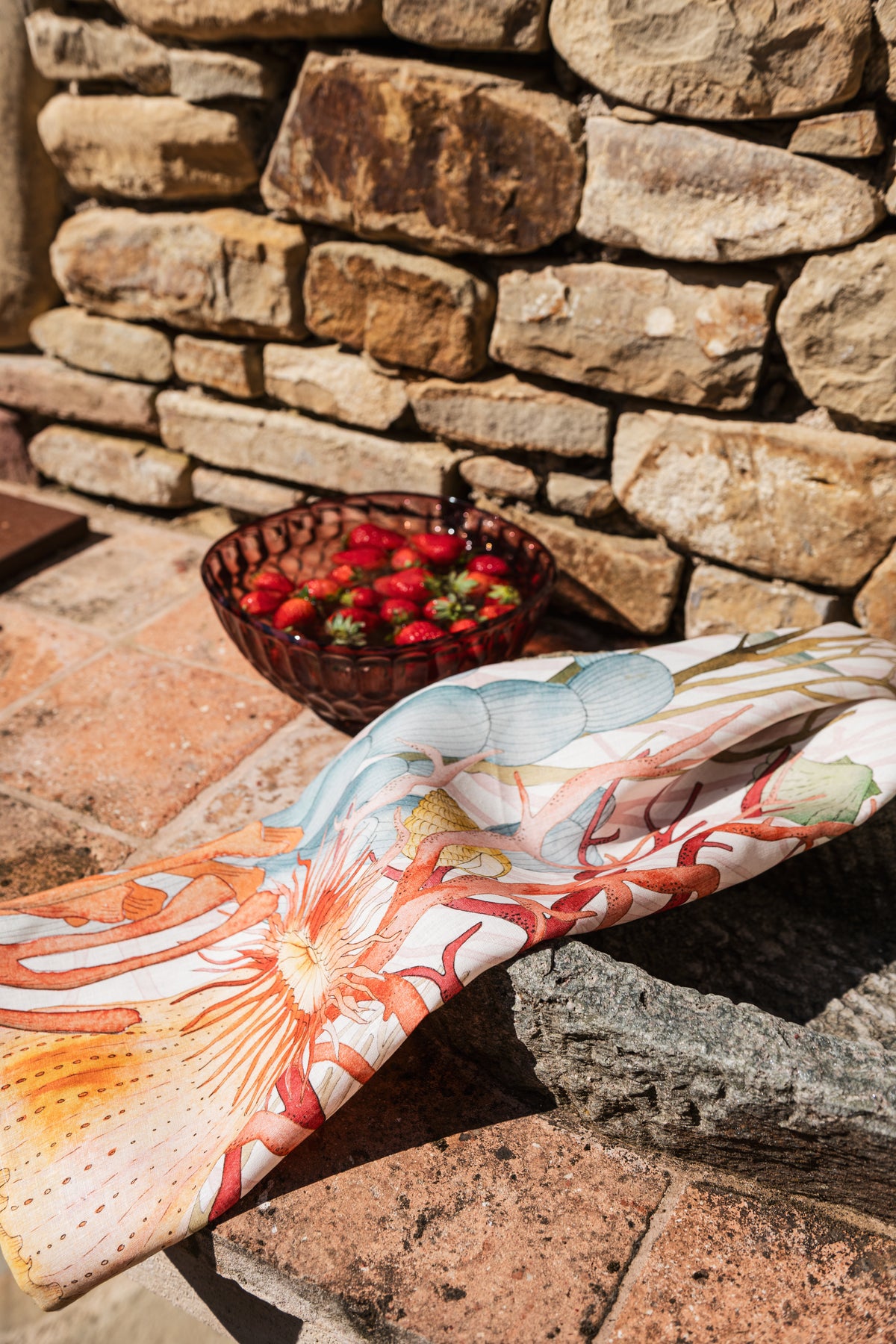 Corals Premium-Leinen Küchentuch Made in Italy. – The Napking