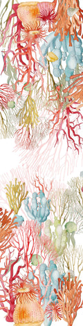 Chemin de table en lin haut de gamme «Corals» 100% Made in Italy - The Napking