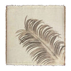 Coussin Cycas verde