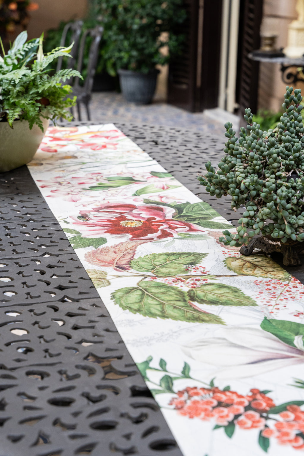 Dafne Pure Linen Table Runner, The Napking home textile, 50x150